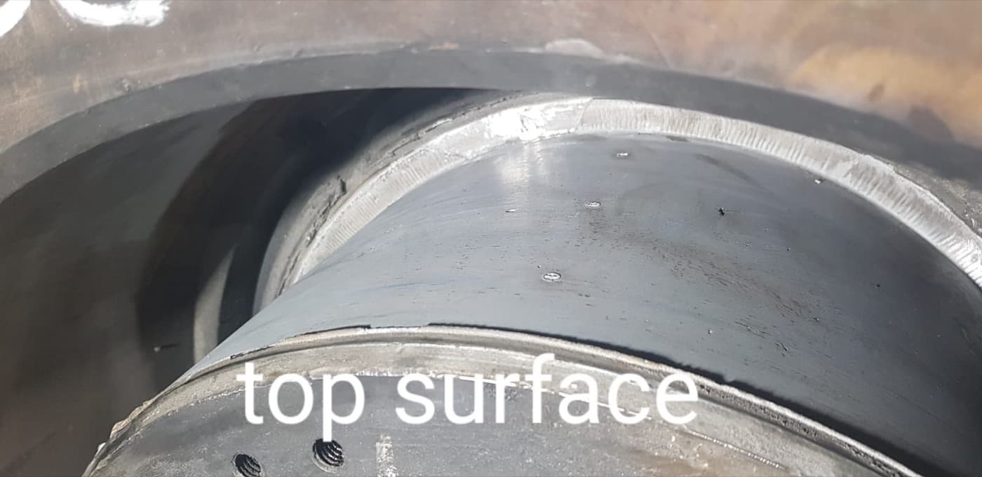 Compressor housing surface reformed back to profile
