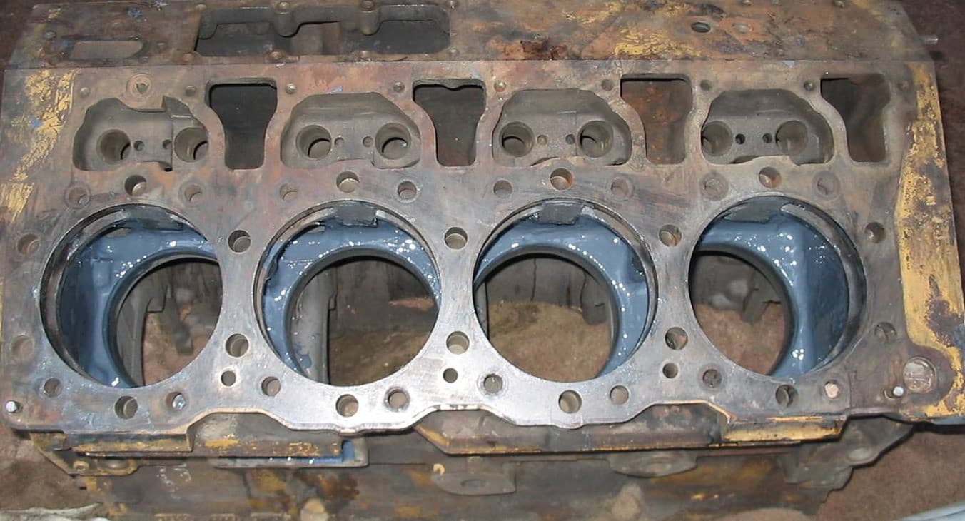 Engines & Casings — Belzona application