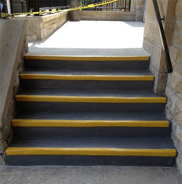 Floor Problem Areas — Belzona application