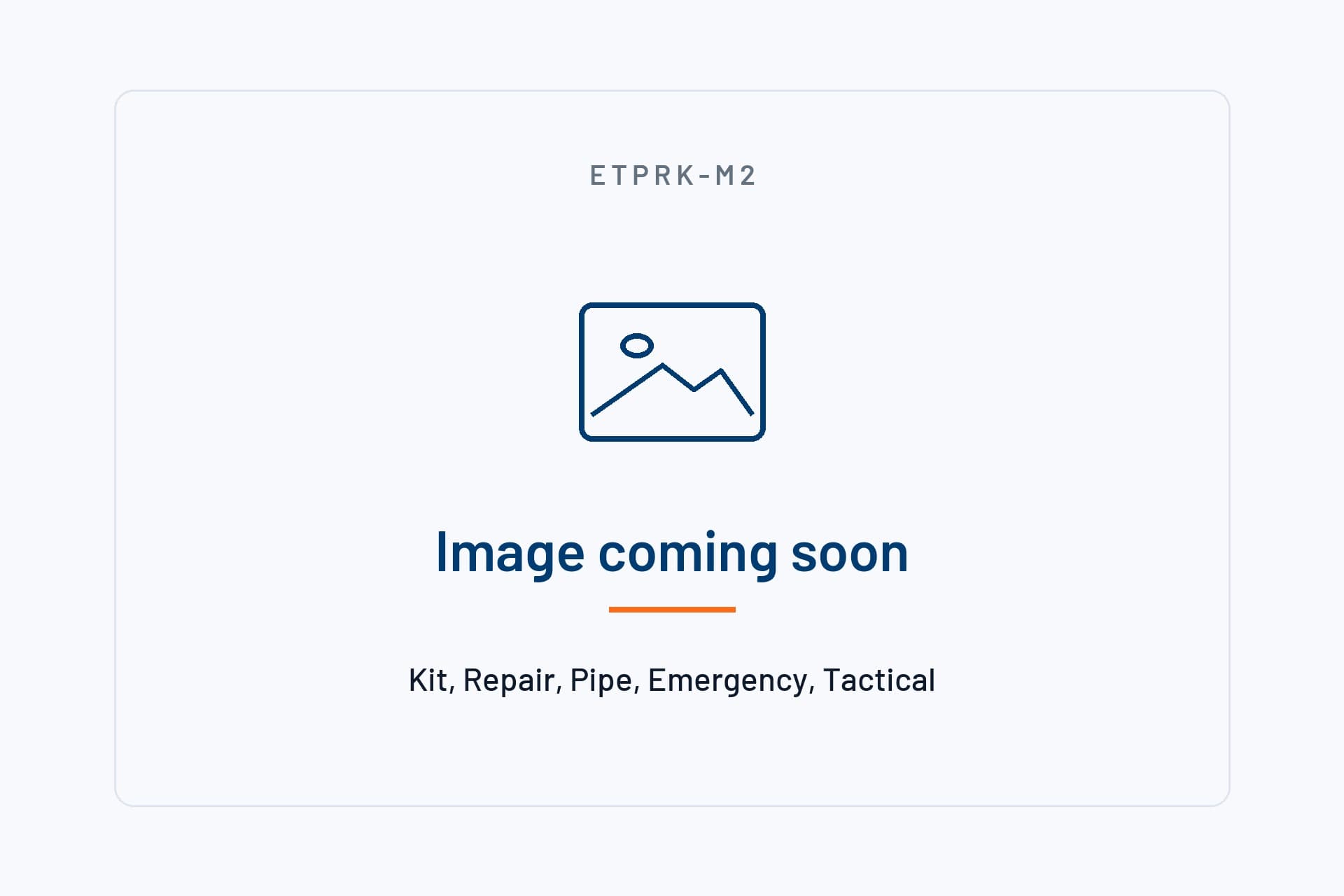 Kit, Repair, Pipe, Emergency, Tactical — photograph coming soon; the full contents are listed on this page