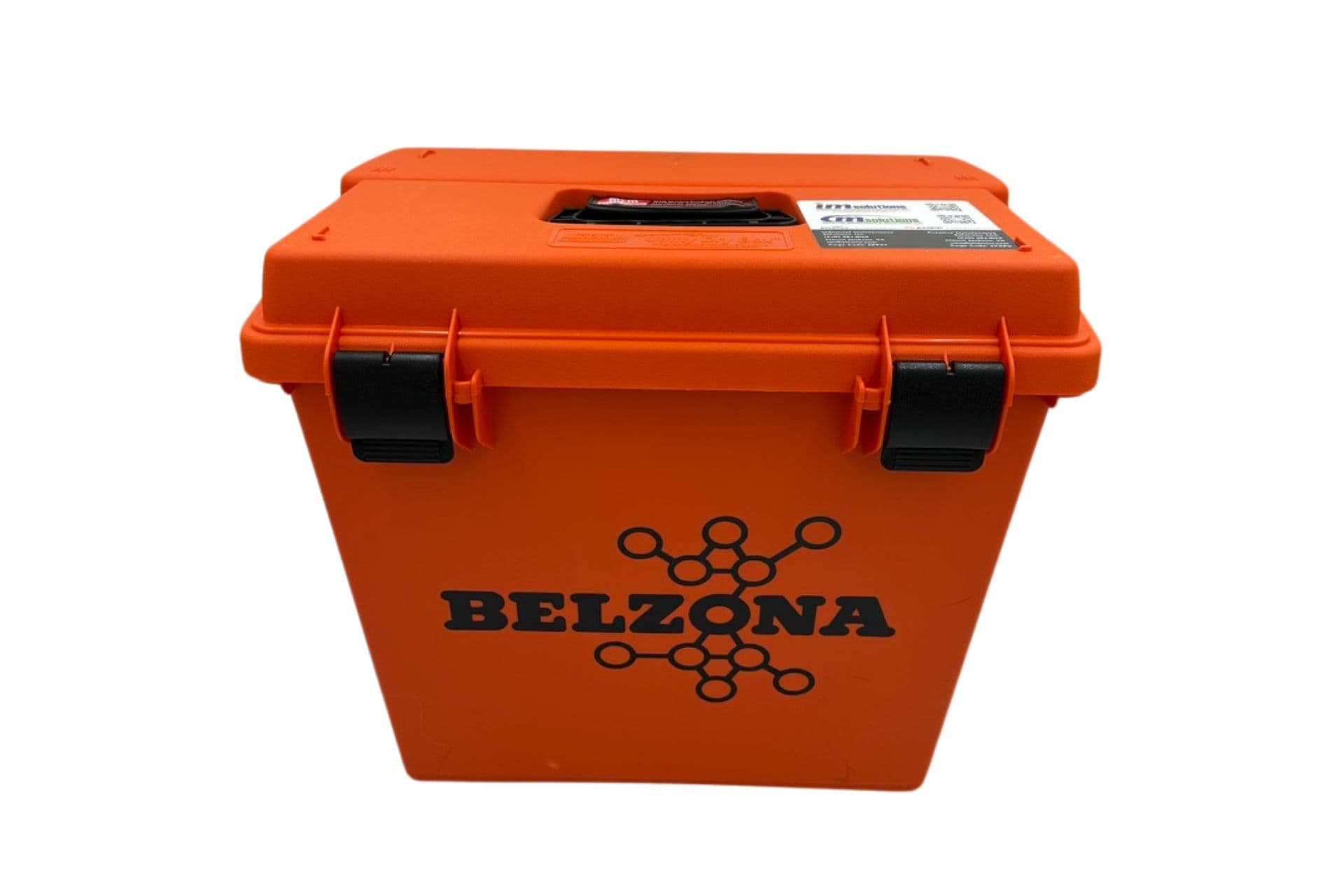 Large lockable kit box for staging repair materials and tools